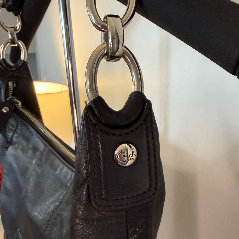 Coach Kristen Leather Shoulder Bag - Picture 3 of 6